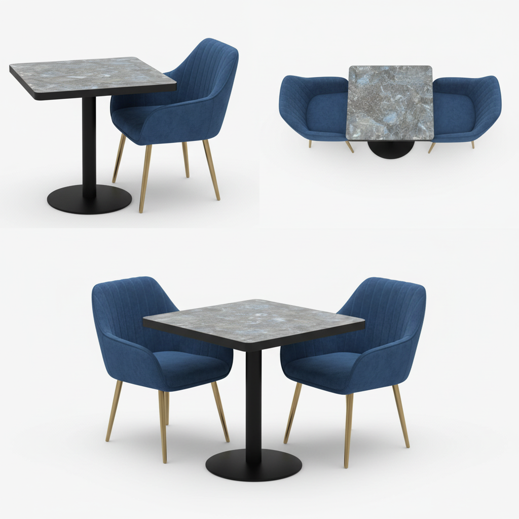 The Azure Celeste Bistro Set - Image 3