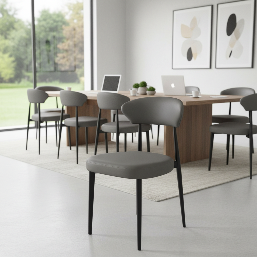 Valencia Perforated Dining Chair - Image 3