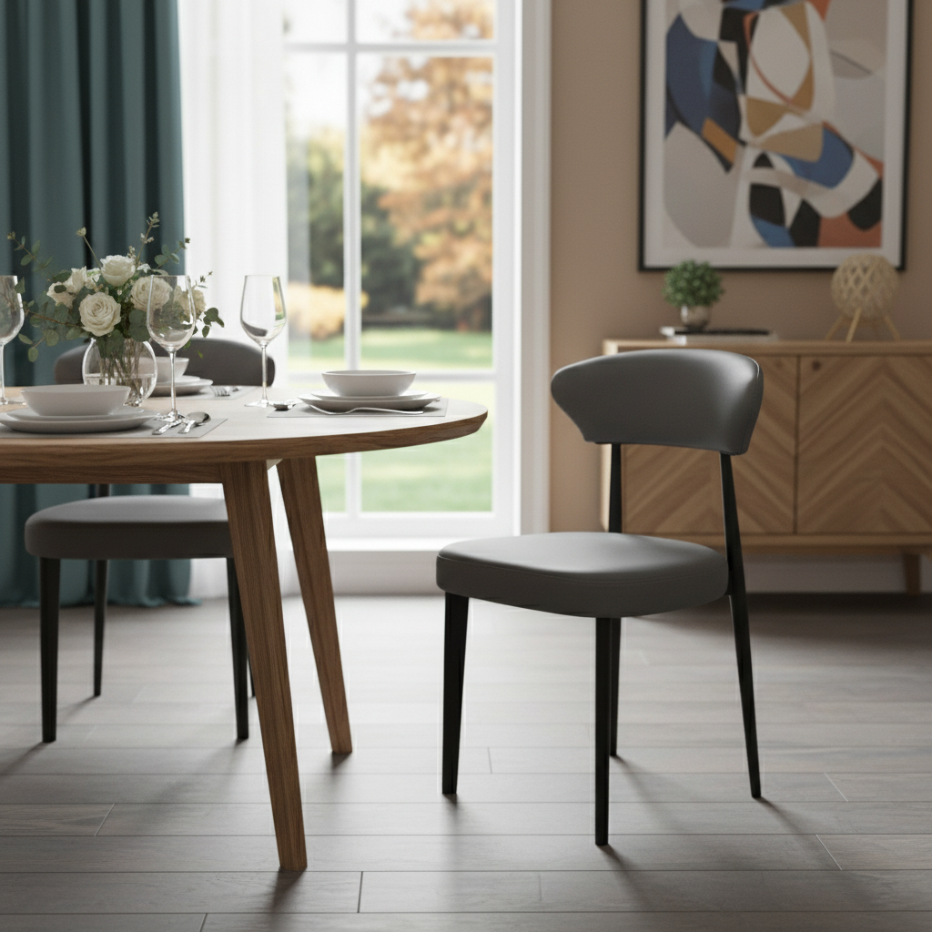 Valencia Perforated Dining Chair - Image 2