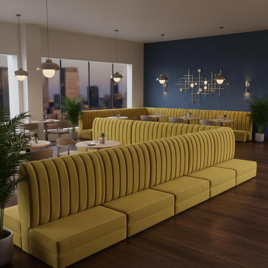 Sahara U-Shape Booth Seating - Image 3