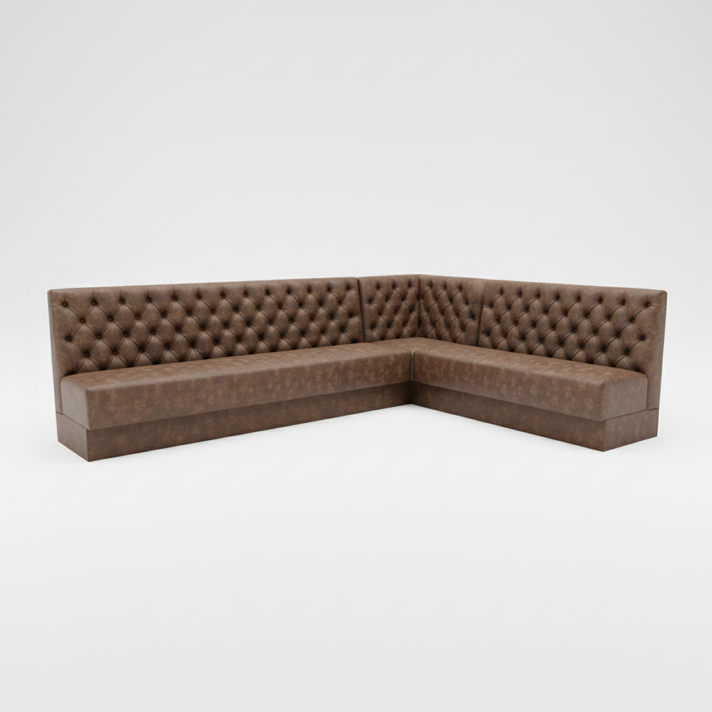 Knightsbridge Deep-Buttoned Booth Seating - Image 2