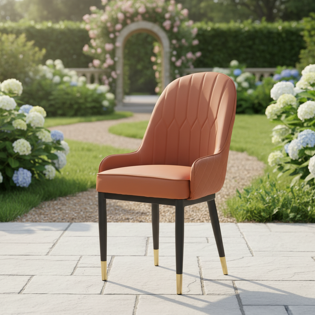 Aurelius Quilted Dining Chair - Image 4