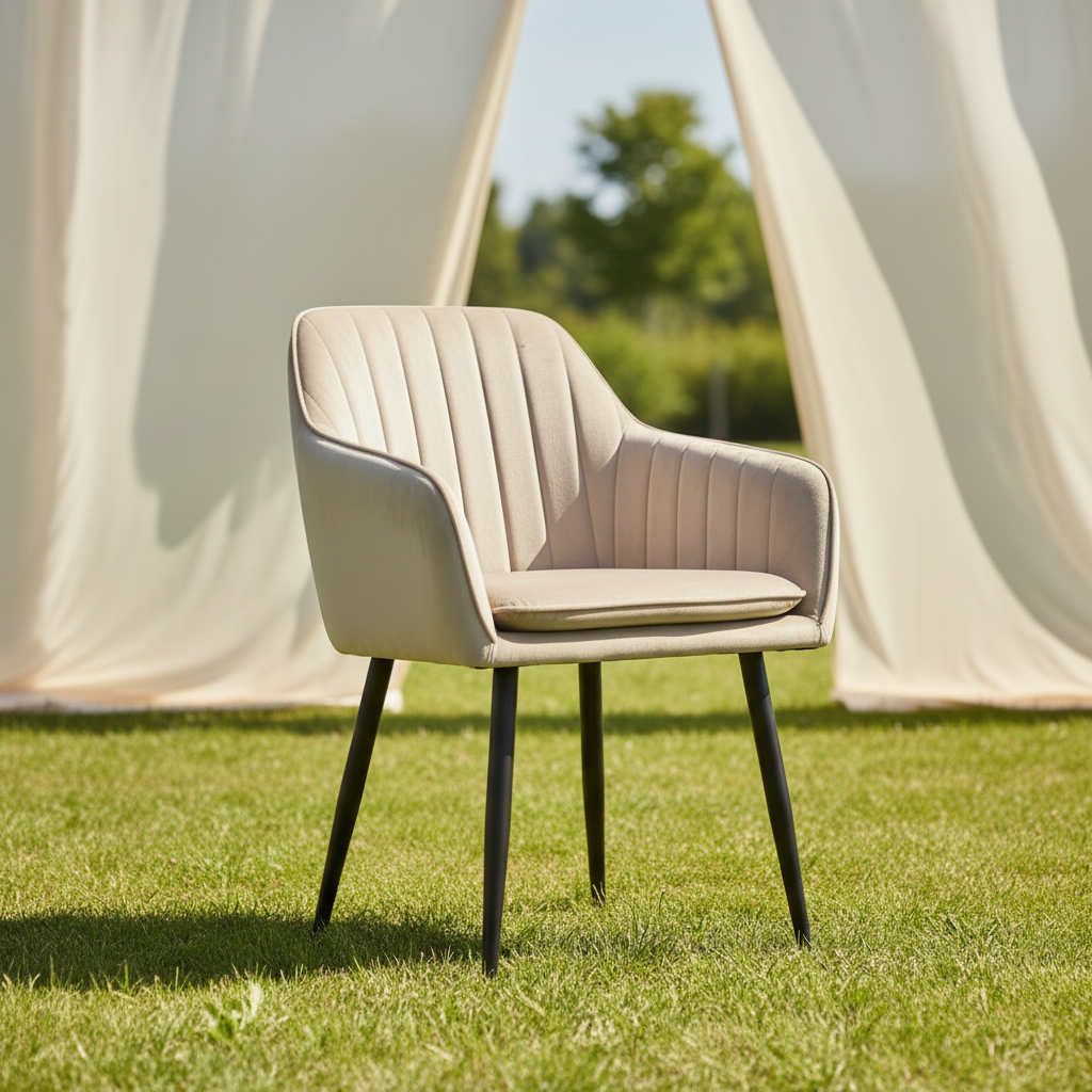 Siena Fluted Armchair - Image 2