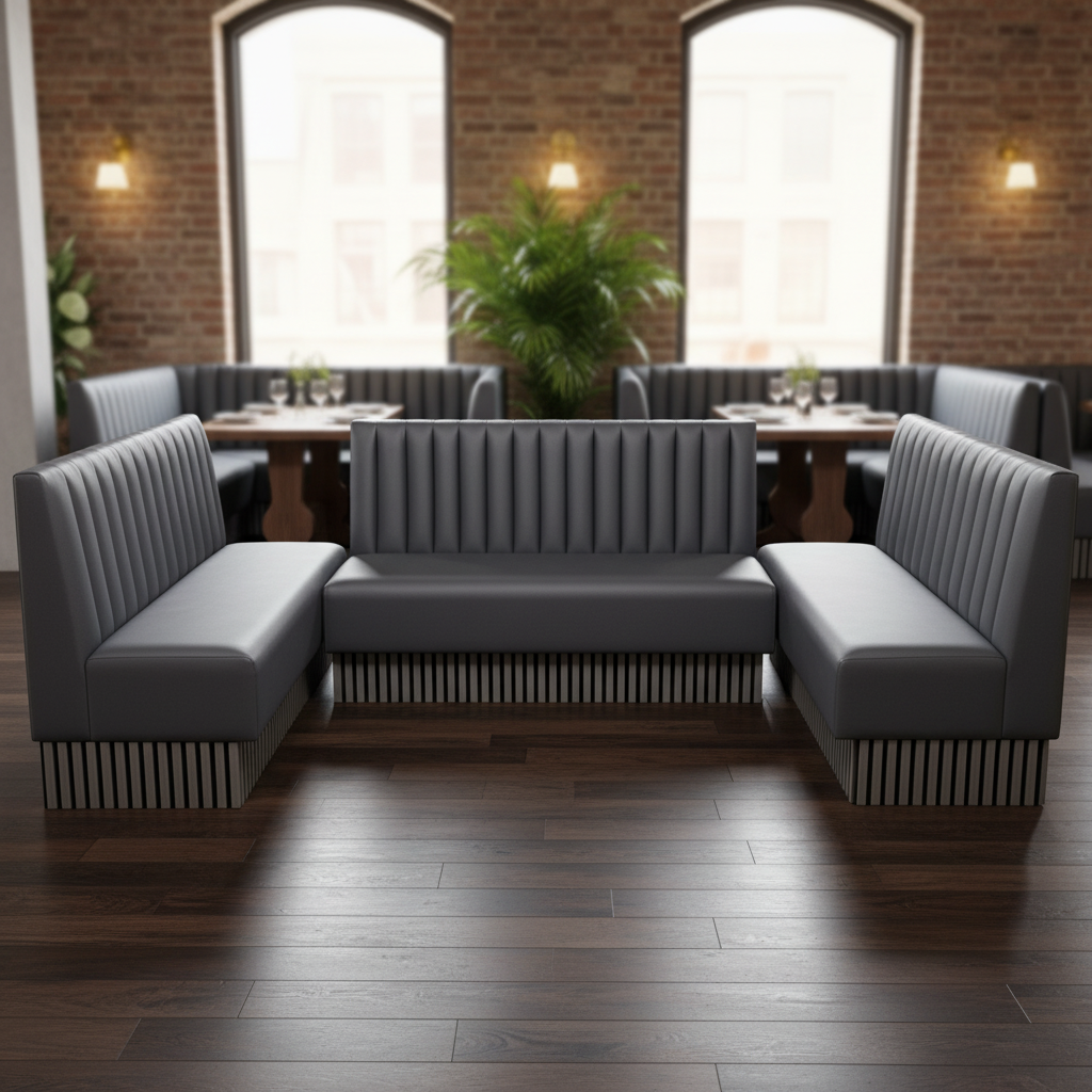 Regent Fluted Booth Seating - Image 4