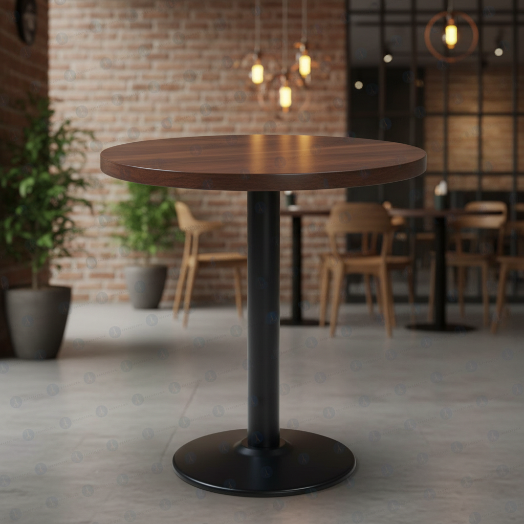 Atlas Circular Pedestal Table Base - Image 3