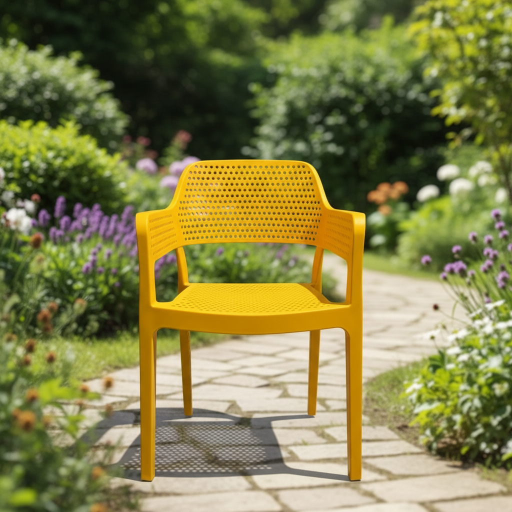 Solaris Perforated Terrace Chair - Image 4
