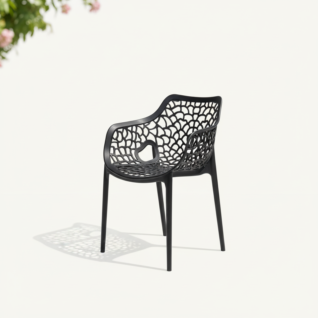 Coral Sculptural Terrace Chair - Image 2
